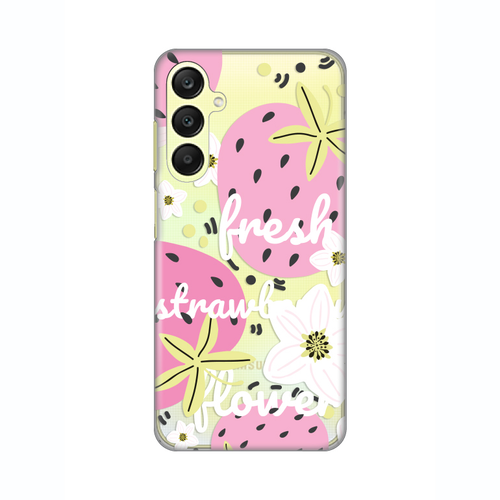 Torbica Silikonska Print Skin za Samsung A256B Galaxy A25 5G Fresh Pink slika 1