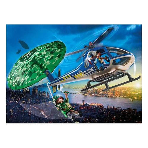 Playset City Action Police helicopter: Parachute Chase Playmobil 70569 (19 pcs) slika 2