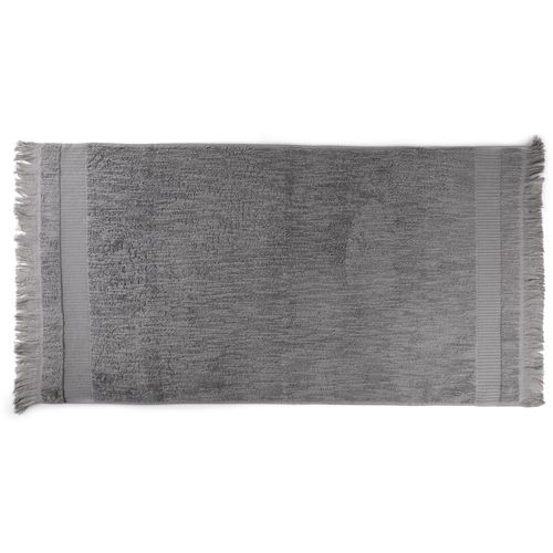 Zeus - Dark Grey Dark Grey Hand Towel Set (2 Pieces) slika 3