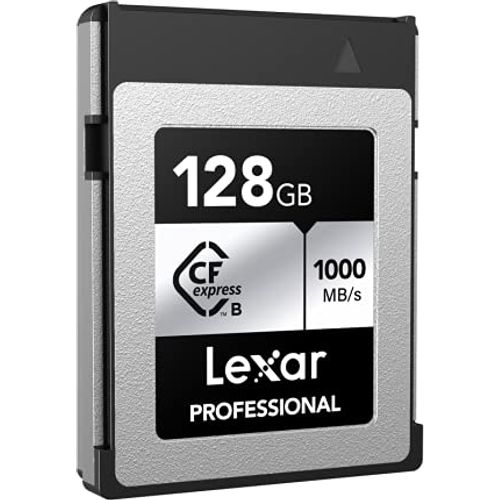 Lexar CFexpress 128GB Type B card Silver Serie, 1000MB/s read 600MB/s write slika 2