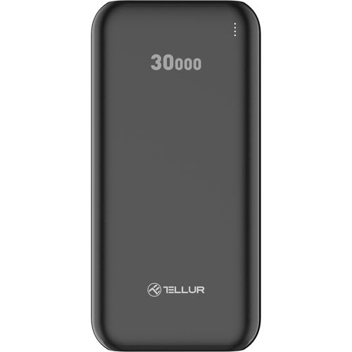 Tellur PBC303 30000mAh POWER BANK. 2XUSB+TYPE-C+MicroUSB - BLACK slika 1