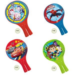 Mondo Set reketa sa lopticom Cars/Spiderman/Paw Patrol/Ben 10, Sorto