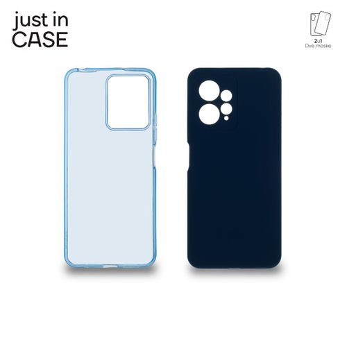 Xiaomi Redmi Note 12 2u1 Extra case MIX paket maski za telefon PLAVI  slika 1