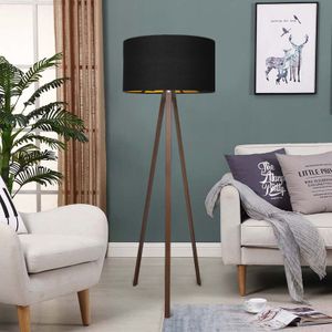 Podna Lampa AYD-3059 - Crna i Bakrena