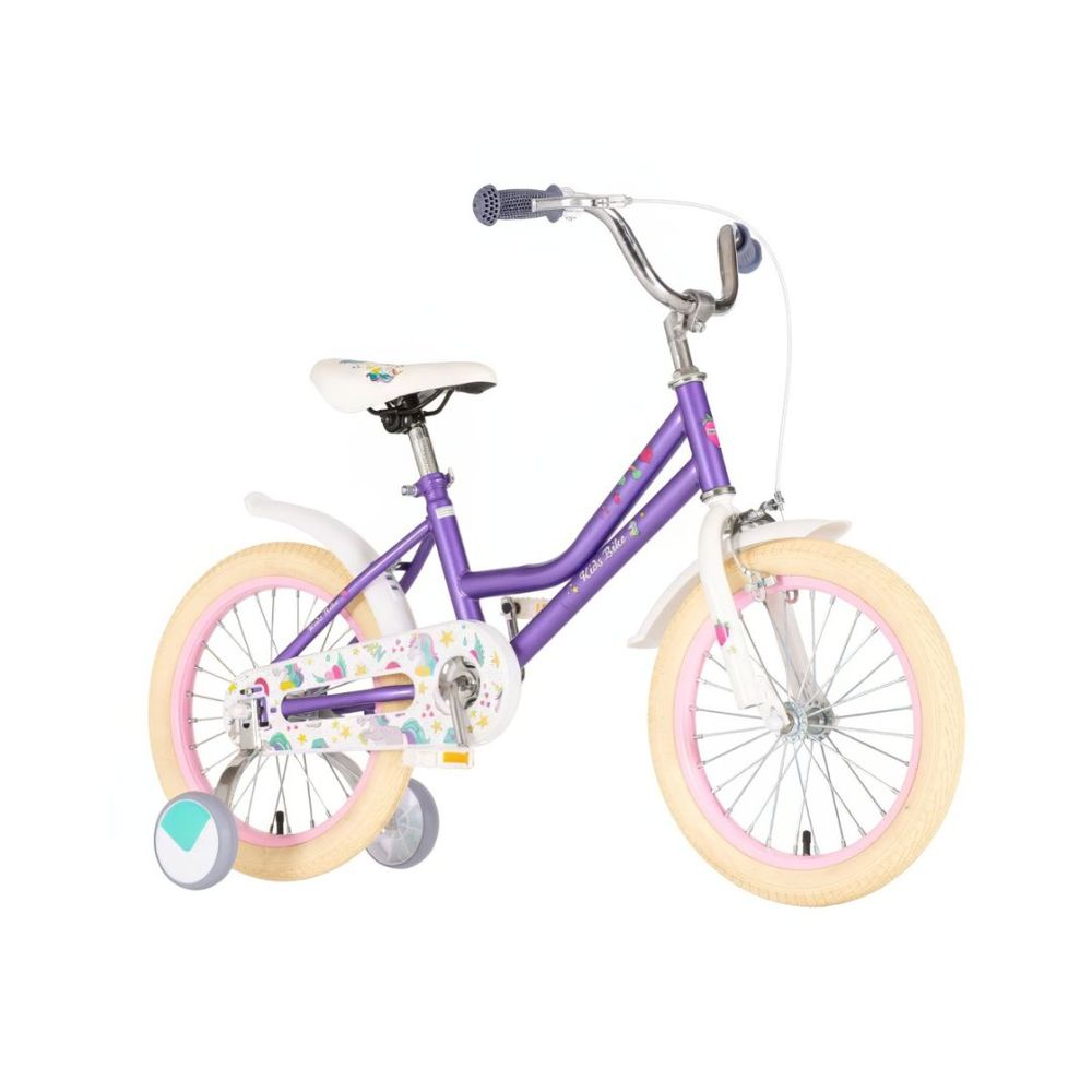 X-bike Dječiji bicikl 16" Unicorn, Ljubičasti slika 1