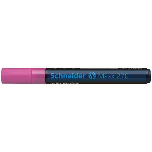 SCHNEIDER Flomaster Paint marker Maxx 270, 1-3 mm, rozi slika 1