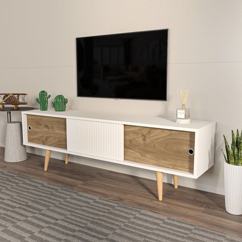 Ecrin - White, Walnut White
Walnut TV Stand slika 2