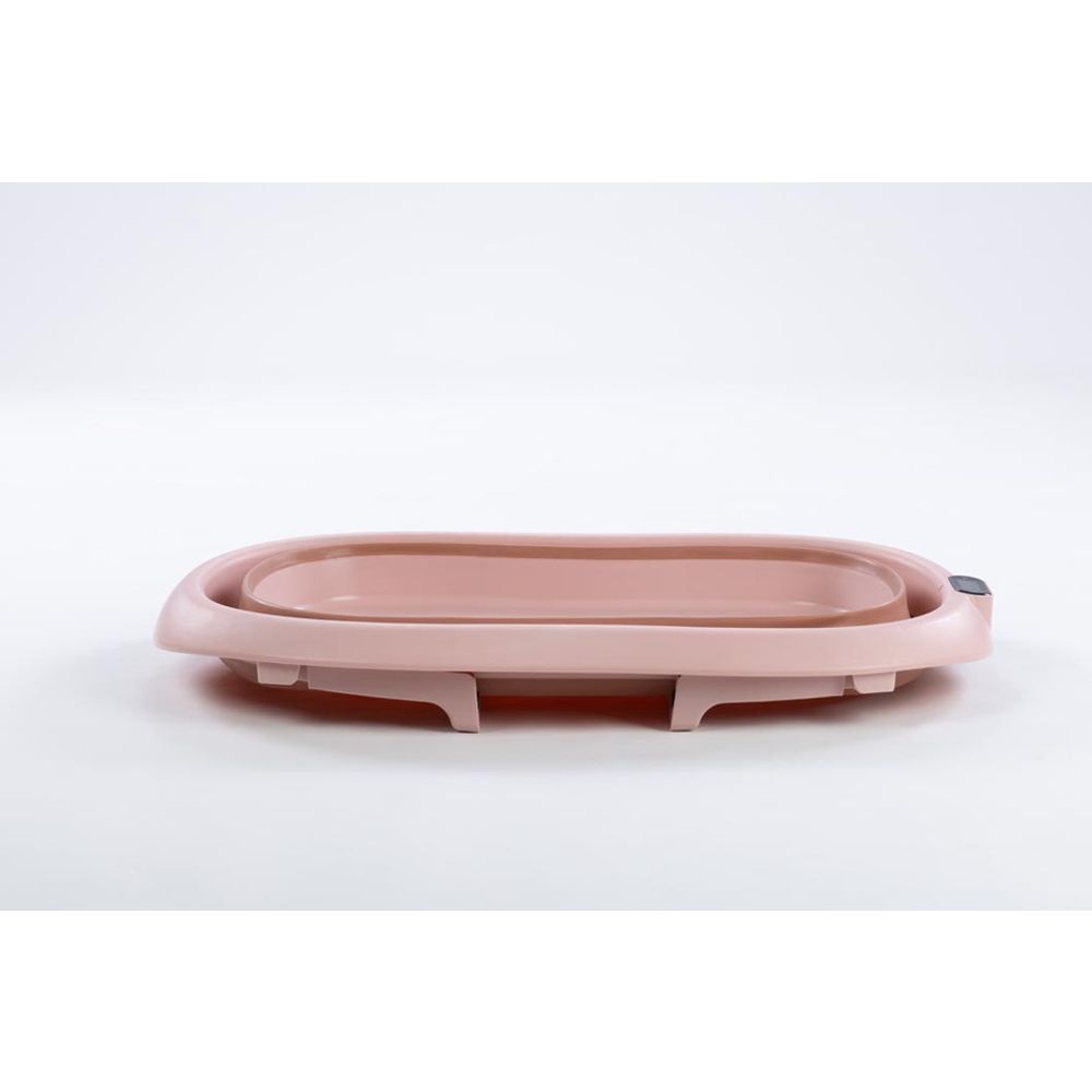 Sklopiva kadica s podlogom i termometrom dark pink slika 10