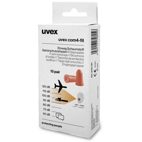Uvex 2112131 com4-fit ušni čepiči 33 dB za jednokratnu upotrebu 15 Par slika 3