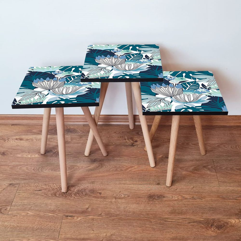 Nesting Table 3Shp210 - Set od 3 Stola u Različitim Bojama slika 1