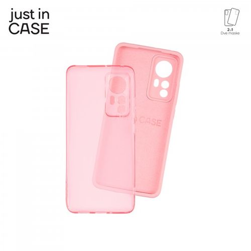 2u1 Extra case MIX paket PINK za Mi12 slika 1