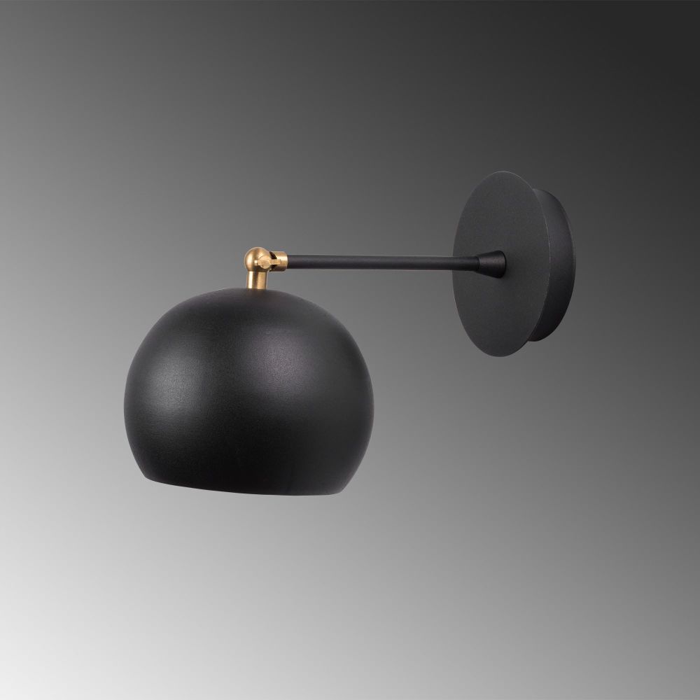 Zidna lampa Sivani - MR - 709 u crnoj boji slika 4