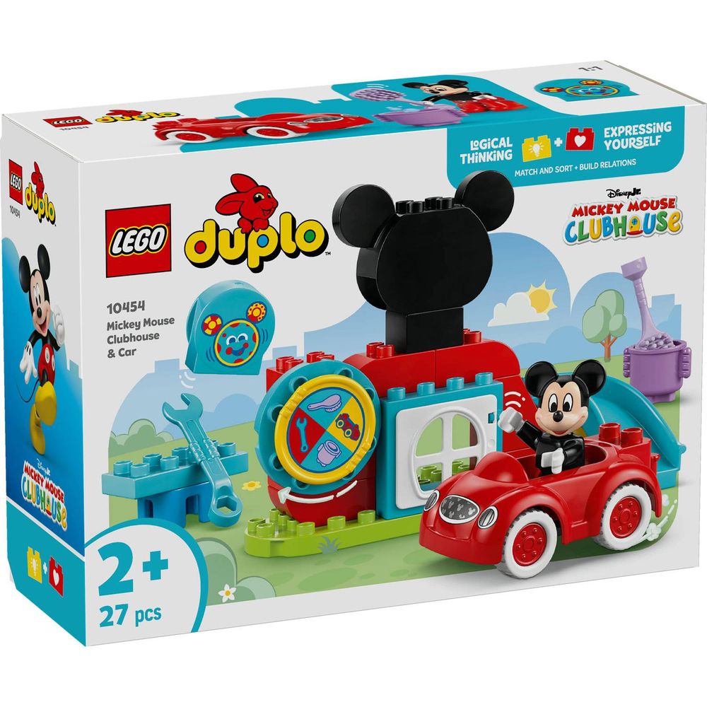 LEGO 10454 Mickey Mouse Klub i auto slika 1