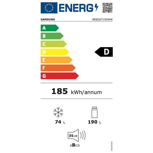 SAMSUNG ugradbeni hladnjak BRB26715DWW/EF slika 18