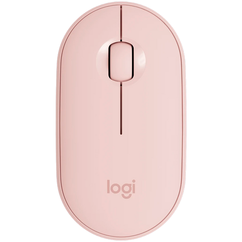 LOGITECH M350S Pebble 2 Bluetooth Mouse - TONAL ROSE - DONGLELESS slika 1