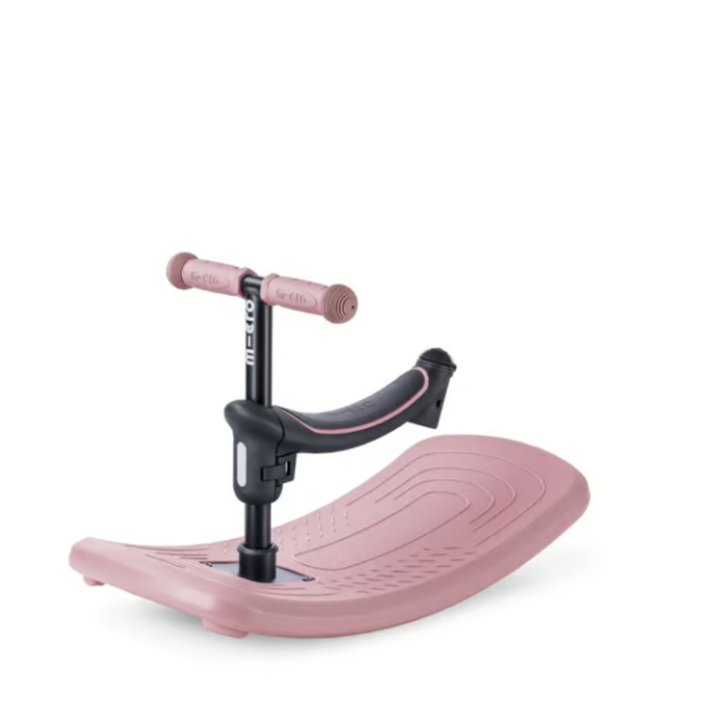Micro Dječiji romobil Mini Deluxe Rock & Go LED Dusty Rose slika 2