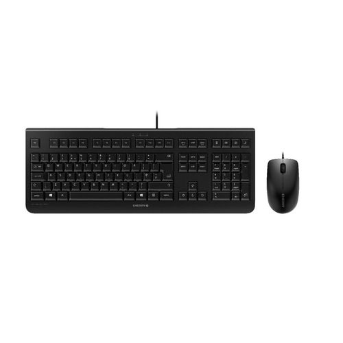 Cherry DC-2000 tastatura+miš, USB, crna slika 1