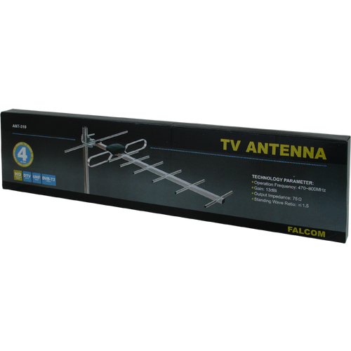 Falcom Antena Loga UHF 10 elemenata, Aluminij, 13dB - ANT-310 slika 2
