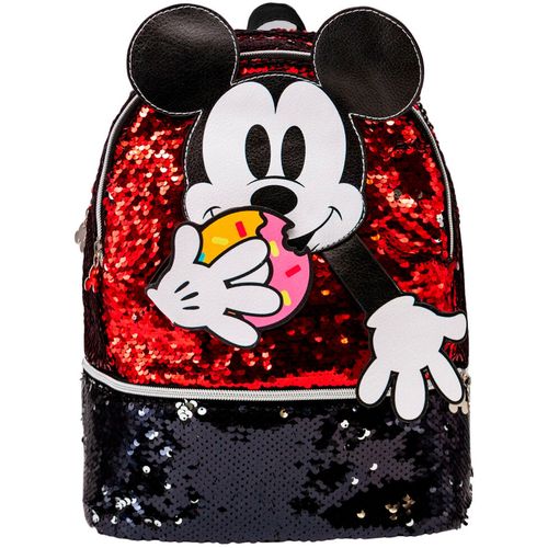 Disney Mickey Donut ruksak sa šljokicama 32cm slika 3
