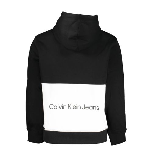 CALVIN KLEIN MEN'S BLACK ZIPLESS SWEATSHIRT slika 3