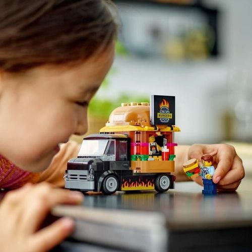 Playset Lego 60404 Hamburger truck slika 3