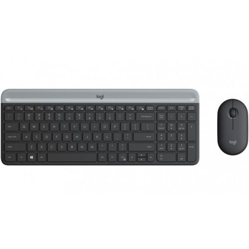 Logitech tastatura + miš MK470 US Slim Wireless 920-009204 slika 1