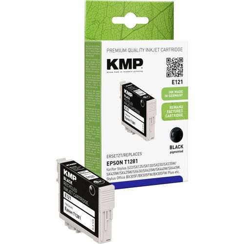 KMP tinta zamijenjen Epson T1281 kompatibilan  crn E121 1616,0001 slika 2