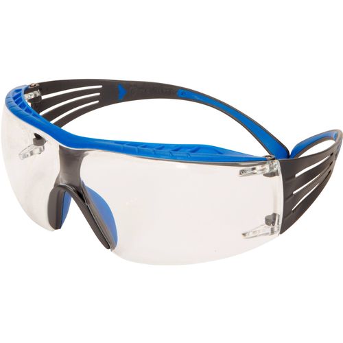 3M SecureFit SF401XSGAF-BLU zaštitne radne naočale uklj. zaštita protiv zamagljivanja plava boja, siva slika 2