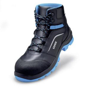 Uvex 2 xenova® 9556243 ESD zaštitne čižme S3 Veličina obuće (EU): 43 crna, plava boja 1 Par