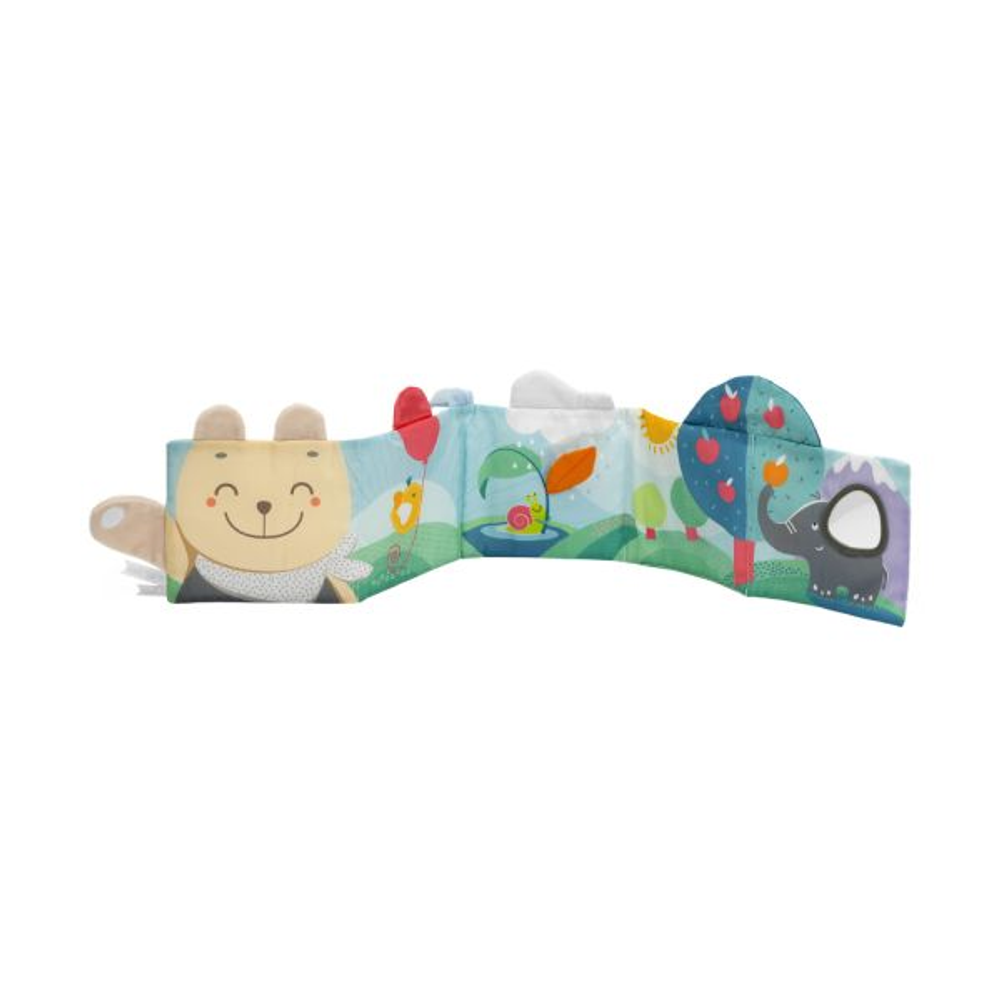 Chicco Edukativna platnena knjiga za bebe My Sweet DouDou slika 2