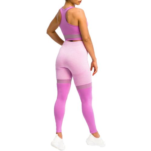 Gymhero tajice stripes mauve slika 3