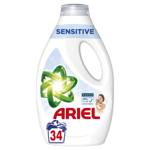 Ariel tekući deterdžent za pranje rublja Sensitive 34 pranja/1,7l