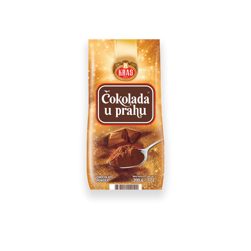 Kraš Čokolada u prahu 200 g slika 1