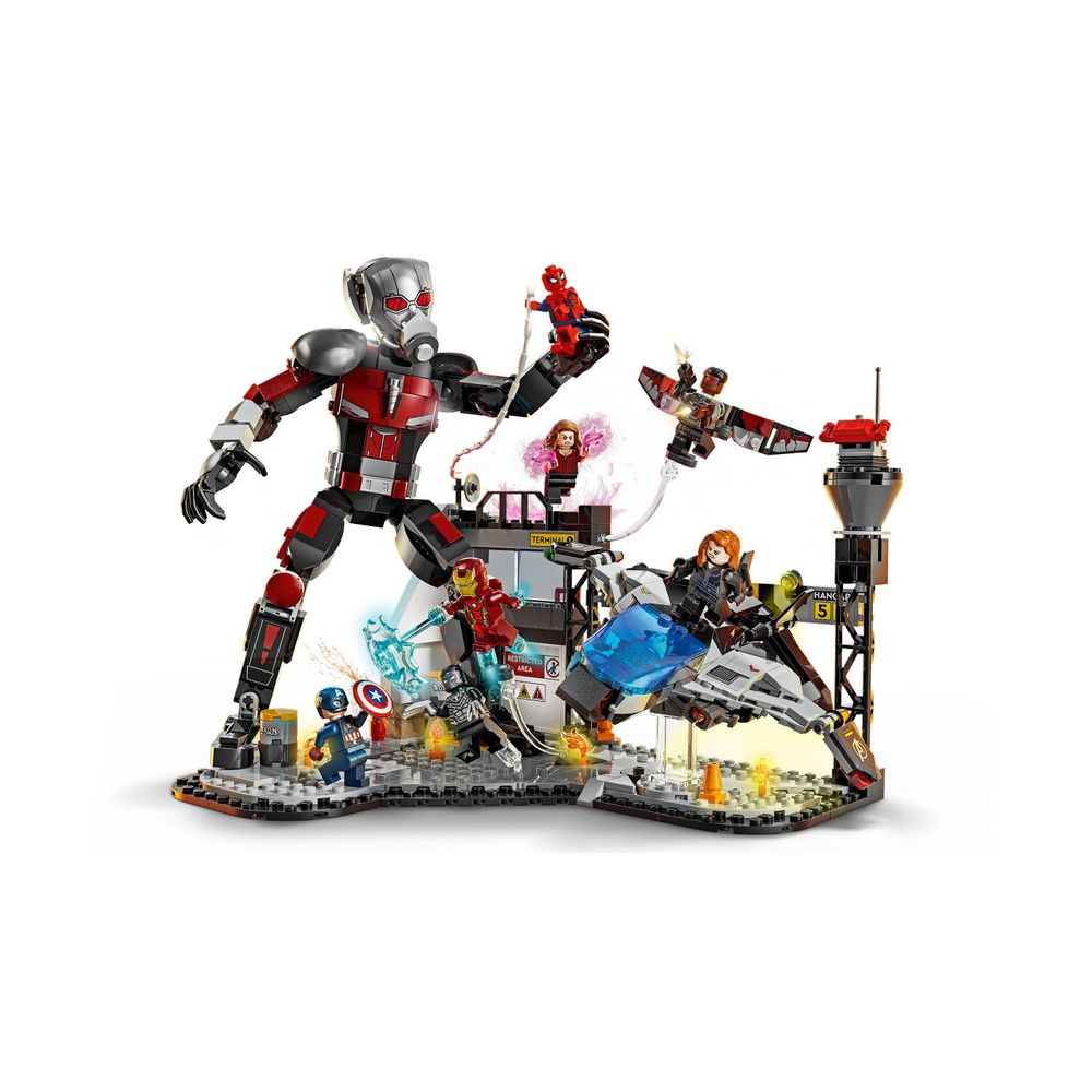 LEGO 76314 Bitka iz filma Kapetan Amerika: Građanski rat slika 7