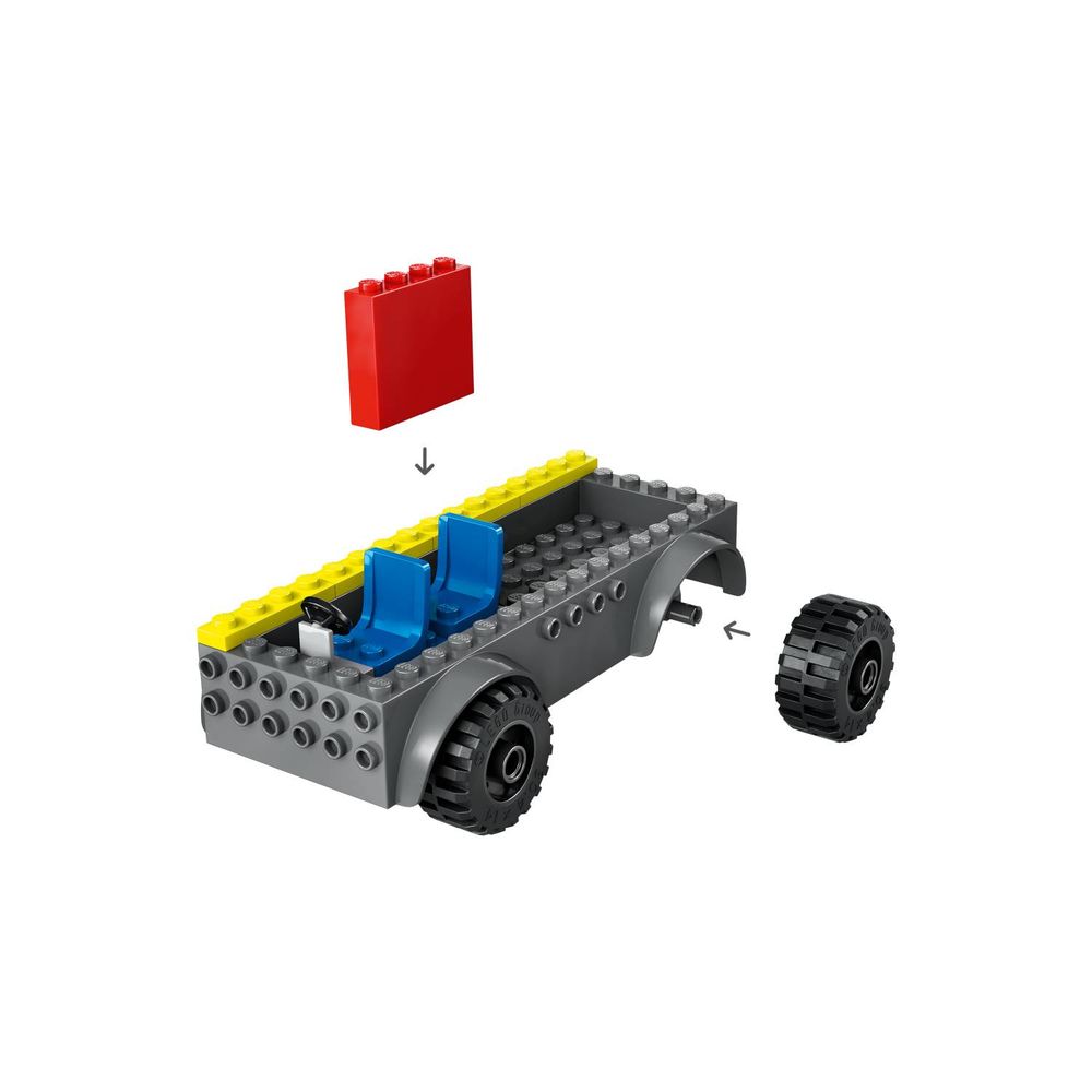 LEGO 60463 Vatrogasni kamion sa merdevinama slika 4