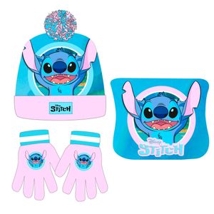 Disney Stitch zimski set: šal, kapa i rukavice