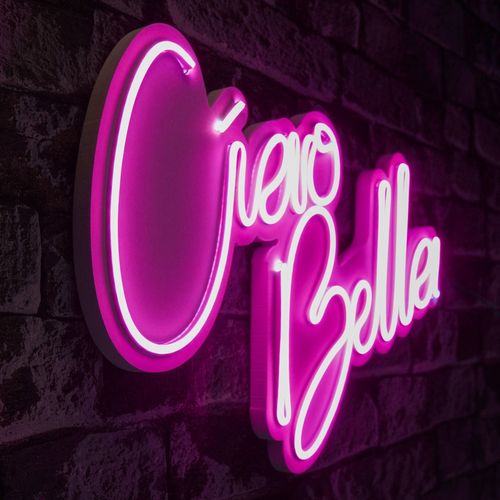 Ciao Bella - Pink Pink Decorative Plastic Led Lighting slika 1