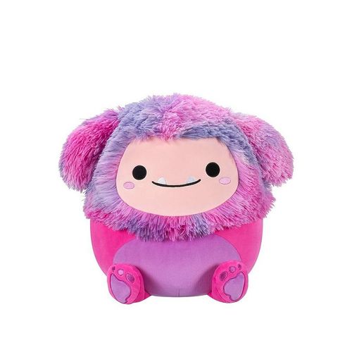 Squishmallows 30cm - woxie - magenta bigfoot s višebojnom dlakom slika 1