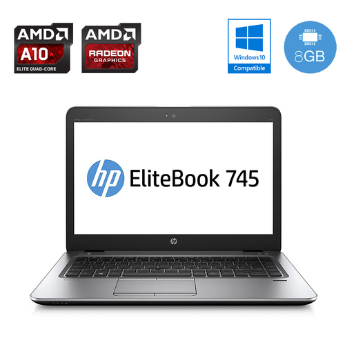 HP EliteBook 745 G4 - SSD, AMD Radeon grafika - rabljeni uređaj slika 1