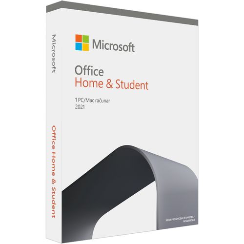 Microsoft licenca Retail Office Home and Student 2021 32bit 64bit English PKC 1PC slika 1