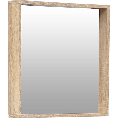 TENDANCE OGLEDALO SA POLICOM 50X8X50 CM MDF, BOJA DRVETA 991798 slika 1