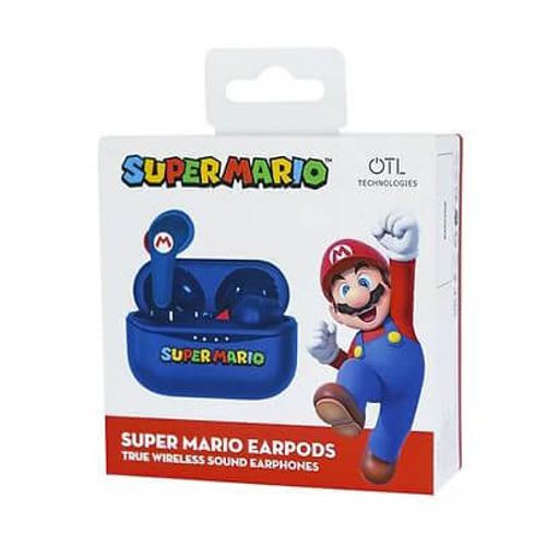 SLUSALICE BUBICE OTL SUPER MARIO BLUE TWS ACC-0596 slika 3