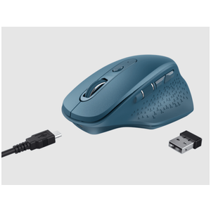 Trust OZAA punjivi wireless miš,  plavi