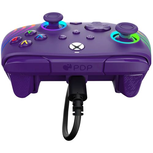 PDP XBOX WIRED CONTROLLER AFTERGLOW WAVE PURPLE slika 8