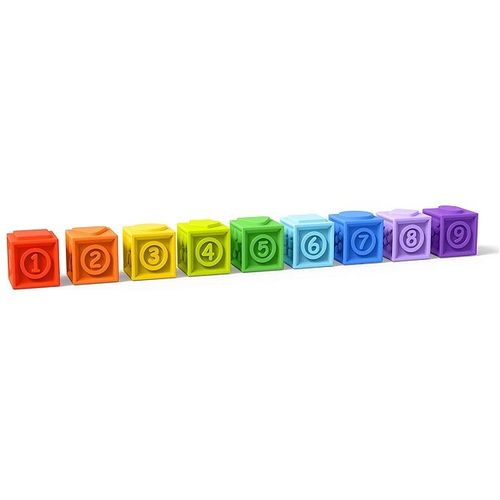 Kids II Bright Starts igračka kocke - Kaleido Cubes (9komada) slika 1