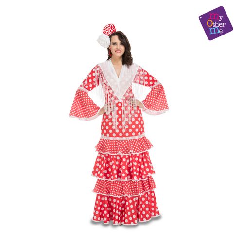 Svečana Odjeća za Odrasle My Other Me - Kostim Plesačice Flamenka M/L slika 2