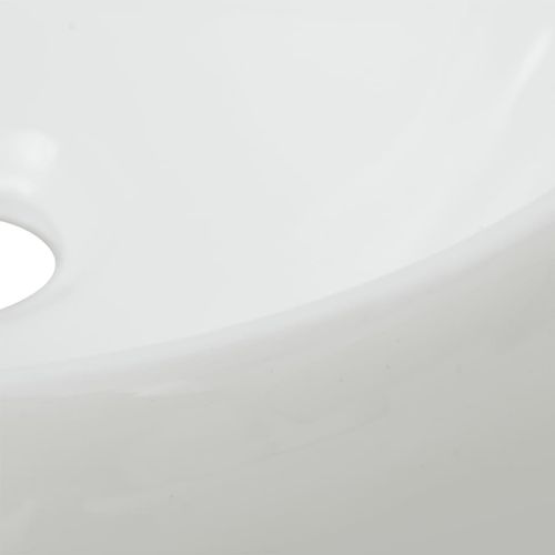 Dvodijelni set kupaonskog namještaja keramički bijeli slika 37