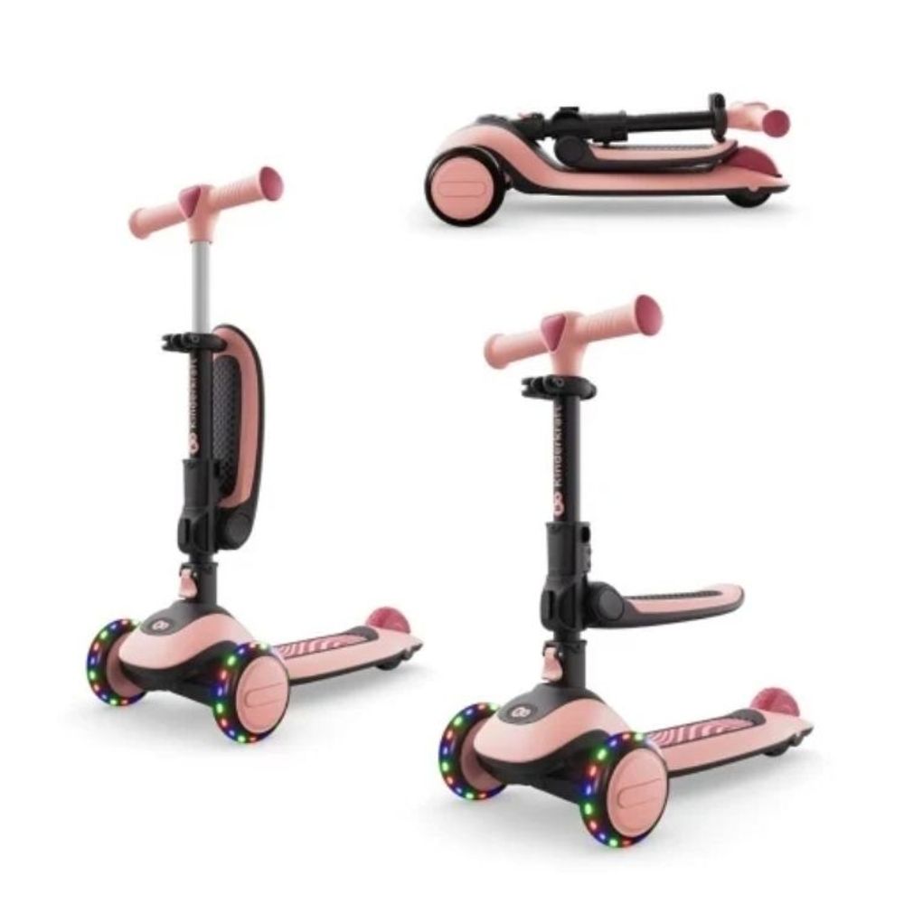Kinderkraft Romobil Halley 2, Pink slika 1