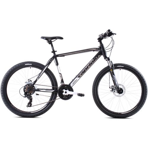 CAPRIOLO bicikl MTB OXYGEN 26"/21HT black silver white slika 1