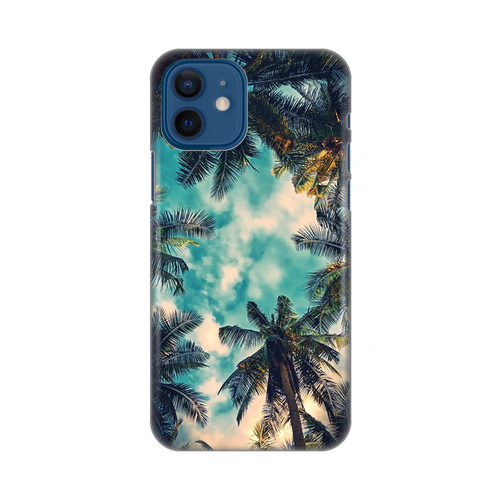 Torbica Silikonska Print za iPhone 12 6.1 Palm Tree slika 1